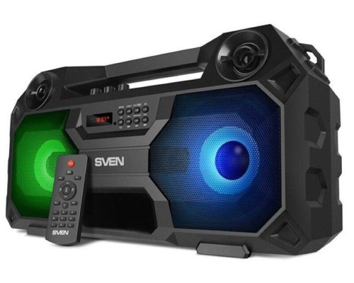 Портативна акустика SVEN PS-580 Black ( FM-радіо,Bluetooth, 36 Вт)