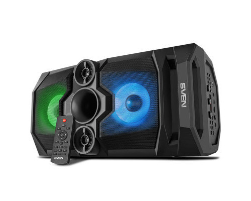 Колонка SVEN PS-655 Black (bluetooth, підсвічування, караоке)