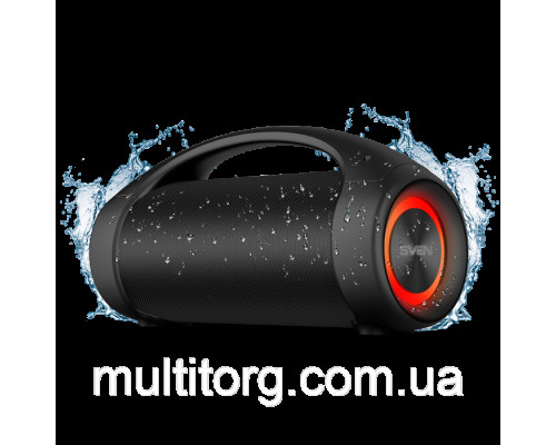 Колонка SVEN PS-370 Black (bluetooth) вологозахист